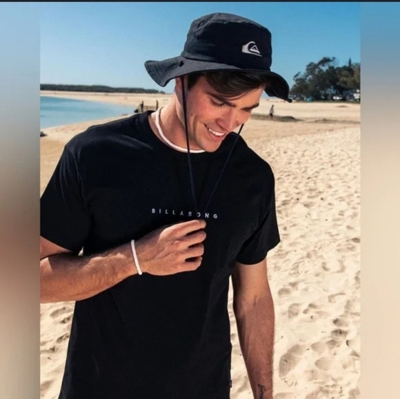 Quiksilver Bushmaster Bucket Hat - Black - Picture 1 of 8